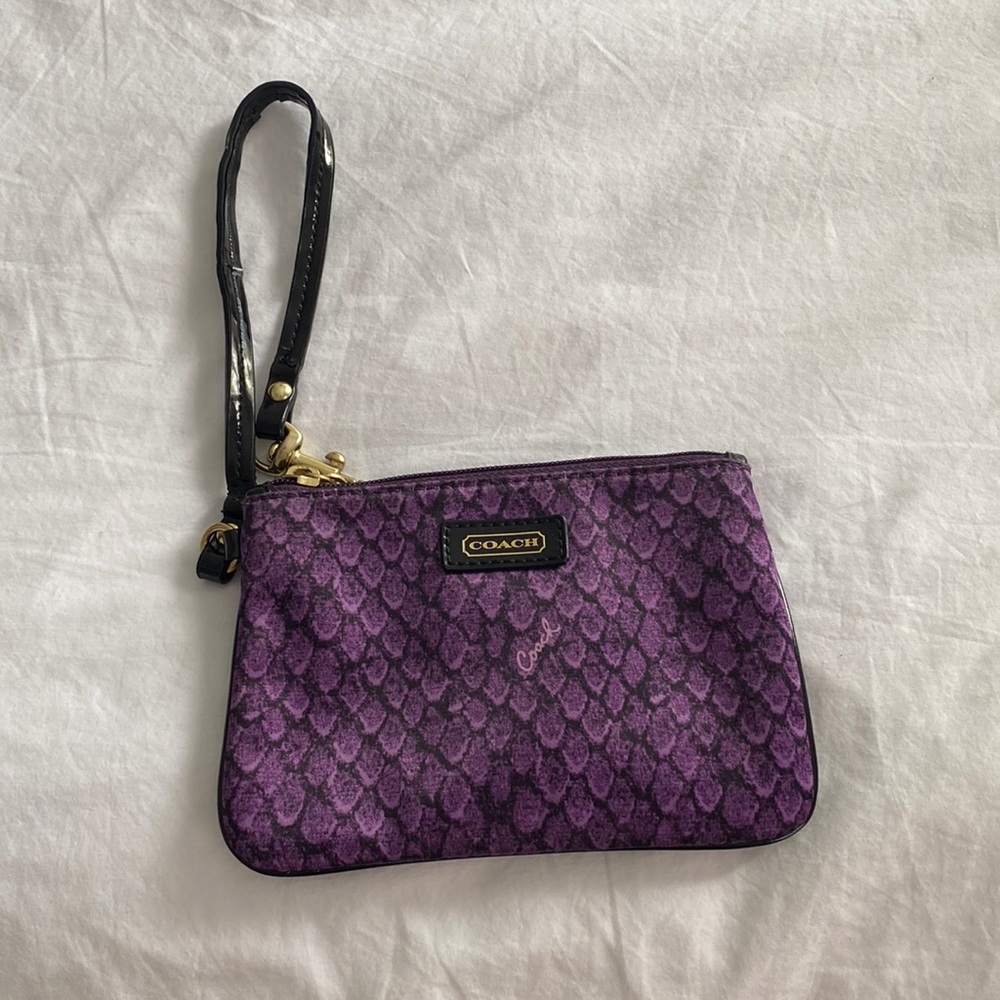 Coach wristlet/wallet